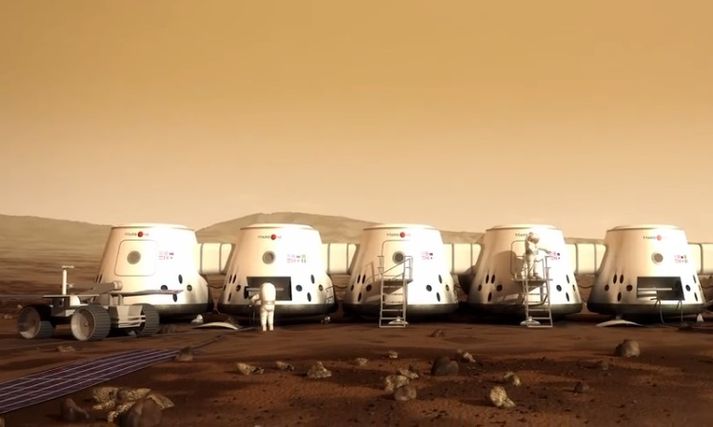 Ekki er fyrirhugað að Mars One-landnemarnir snúi aftur til jarðar.
