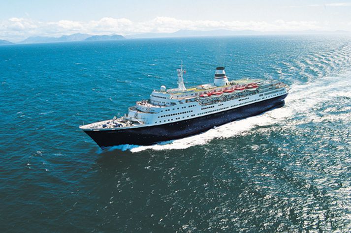 Marco Polo skemmtiferðaskipið.