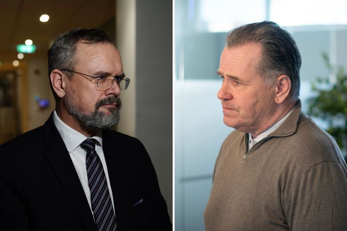 Daði Már Kristófersson og Vilhjálmur Birgisson ræddu málin í Sprengisandi.