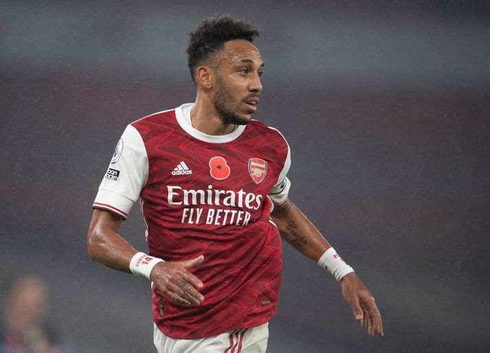 Pierre-Emerick Aubameyang er klár í slaginn með Arsenal um helgina.