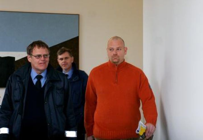 Johan Hendrick sést hér mæta í Héraðsdóm Reykjavíkur þegar Stóra BMW-málið var tekið fyrir.