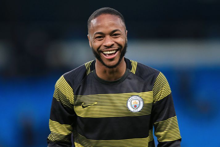 Sterling fær væntanlega góðan stuðning úr stúkunni á laugardaginn.