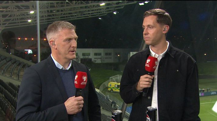 Rúnar Kristinsson og Kjartan Henry Finnbogason sáu um að brjóta leikinn til mergjar, eftir 2-2 jafntefli Íslands og Frakklands.