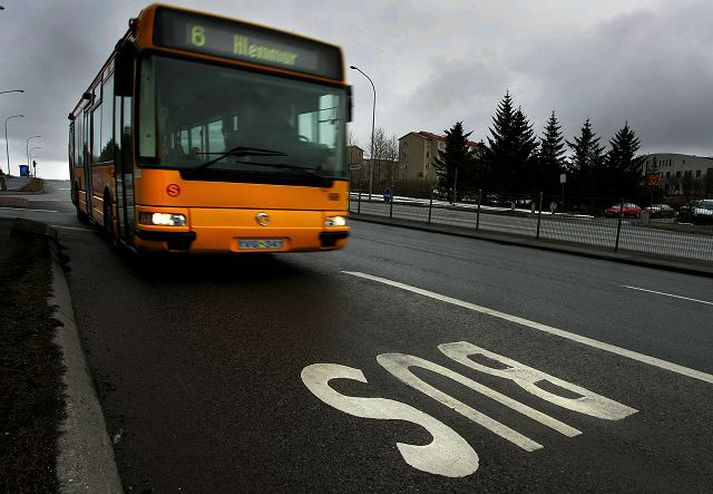 Fylgjast á sérstaklega með umferðaróhöppum Strætó.
Fréttablaðið/Vilhelm