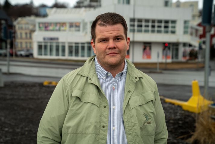 Óðinn Svan Óðinsson er oddviti L-listans. 