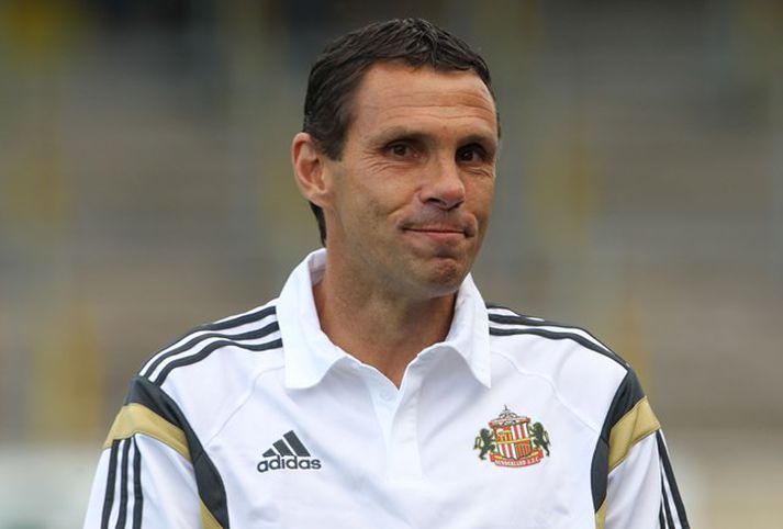 Gus Poyet stýrði Sunderland frá falli á síðustu leiktíð.