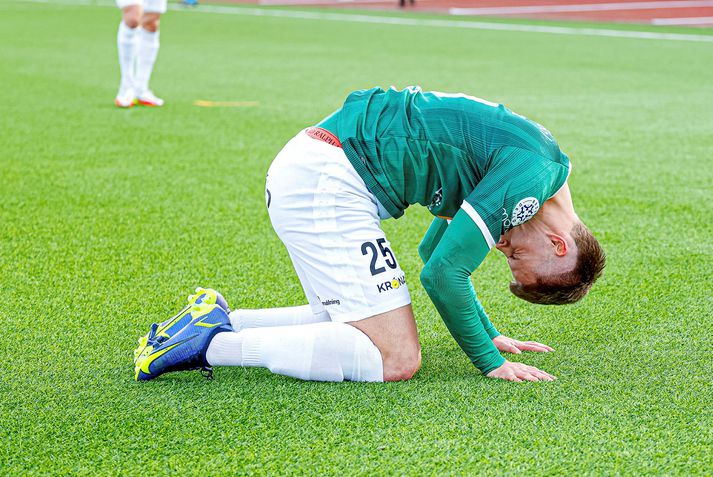 Breiðablik tapaði með þriggja marka mun fyrir Stjörnunni í gær, 5-2.