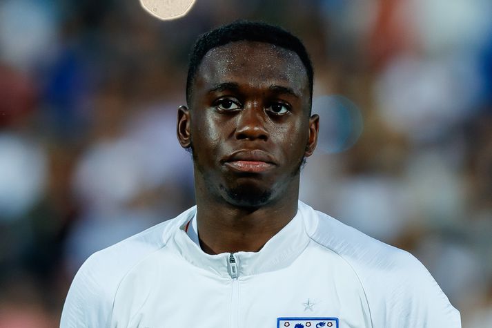 Wan-Bissaka í landsleik með U21 árs landsliði Englands á dögunum.