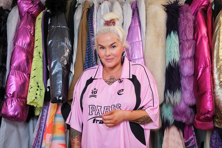 Svala Björgvinsdóttir var í sambandi með Kleina um tíma.