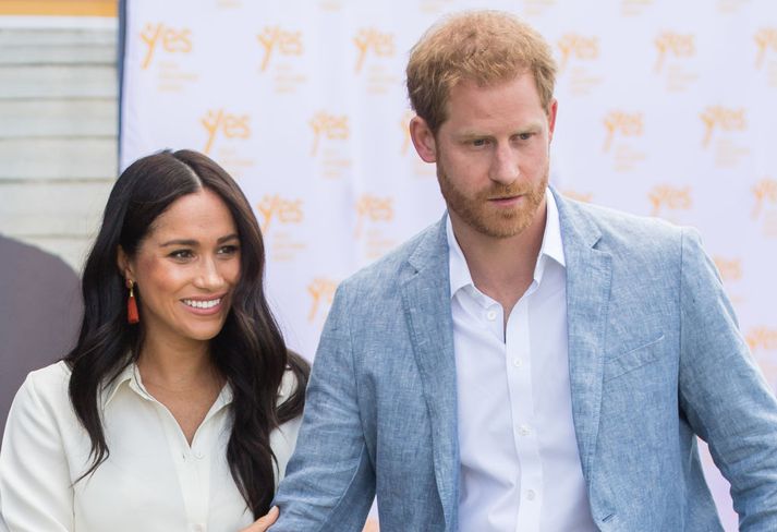 Meghan Markle og Harry Bretaprins, hertogahjónin af Sussex.