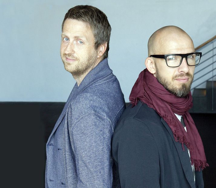 Ólafur Þór Jóelsson og Sverrir Bergmann hafa starfað saman í áratug.