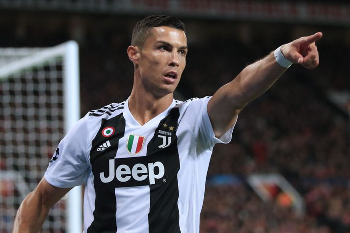 Ronaldo í leik með Juve.