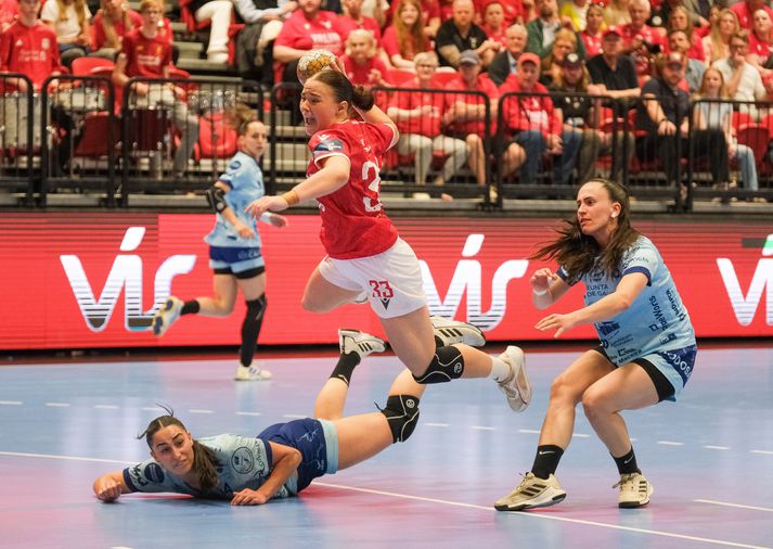Elín Rósa Magnúsdóttir var frábær í leik dagsins.