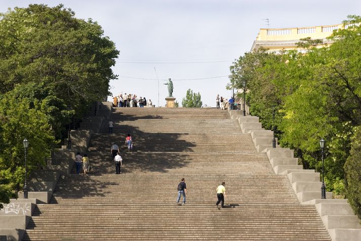 Frá borginni Odessa í Úkraínu.