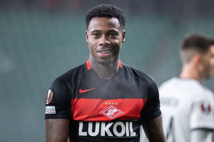 Quincy Promes spilar líklega ekki aftur fótbolta fyrr en í fyrsta lagi eftir árið 2030. Þá verður hann reyndar orðinn 39 ára gamall.