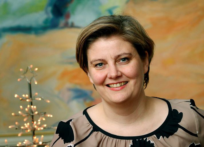 Kristrún undirbýr nú iðnsýninguna Viku iðnaðarins sem verður haldin í Laugardalshöllinni.