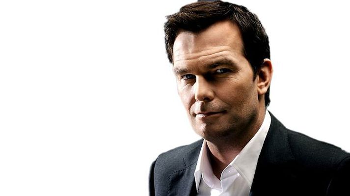 Logi Bergmann Eiðsson er sjálfur kominn með fiðring í magann enda styttist óðum í fyrsta þátt Meistarans