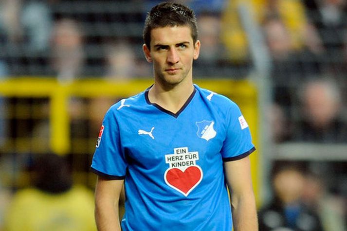 Vedad Ibisevic hefur farið mikinn í liði Hoffenheim.