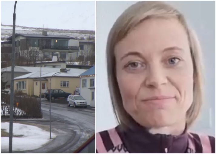 Þórey Edda Elísdóttir býr á Hvammstanga en hún og eiginmaður hennar urðu bæði fyrir því óláni að smitast af kórónuveirunni.