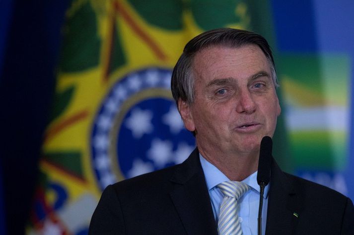 Jair Bolsonaro, forseti Brasilíu, hefur ítrekað gert lítið úr alvarleika faraldurs nýju kórónuveirunnar.