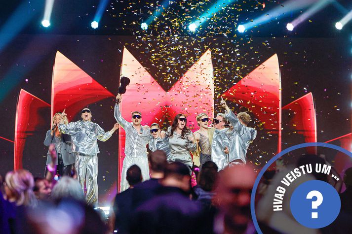 VÆB-bræður fluttu framlag Íslands í Eurovision á síðasta ári. 