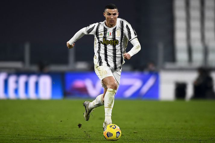Cristiano Ronaldo á ferðinni í leik með Juventus.