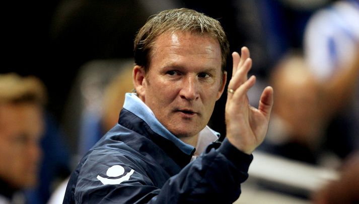 Simon Grayson hefur kvatt Leeds í bili.