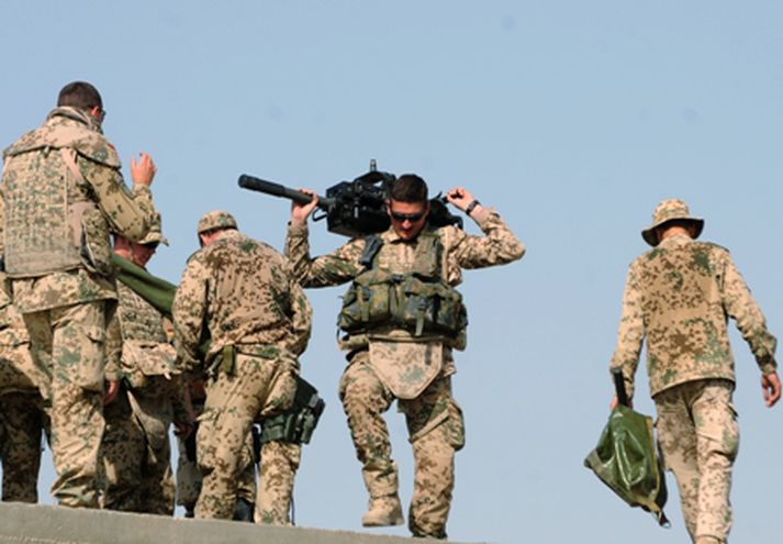 Um 4000 Þjóðverjar eru í Afganistan. Mynd/ AFP.