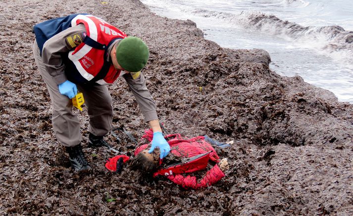 Af þeim 272 sem drukknuðu á sjóleiðinni milli Tyrklands og Grikklands í janúar voru 60 börn, en á seinustu fimm mánuðum, að janúar meðtöldum hafa 330 börn drukknað á þessu svæði.