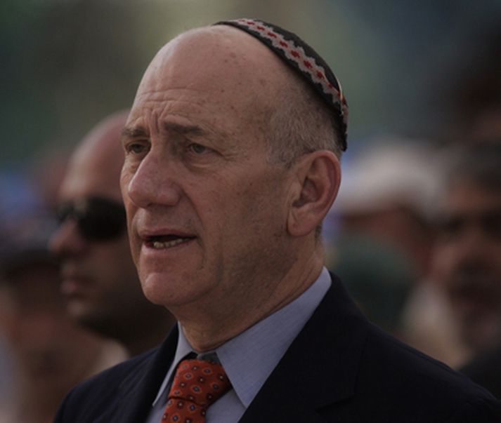Ehud Olmert, forsætisráðherra Ísraels.
