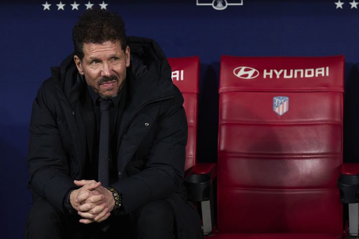 Diego Pablo Simeone, þjálfari Atletico de Madrid, vill losna við framlengingar.