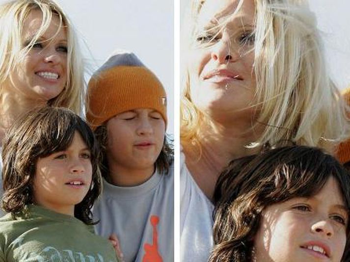 Pamela, Dylan og Brandon.