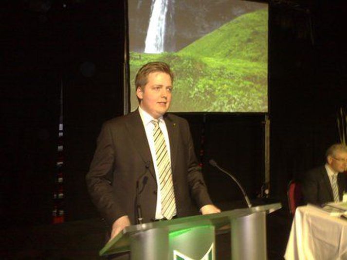 Sigmundur Davíð Gunnlaugsson.