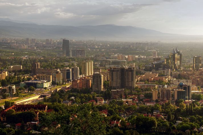 Almaty borg í Kasakstan.