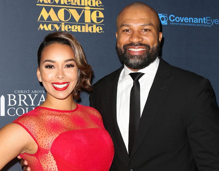 Derek Fisher og Gloria Govan.