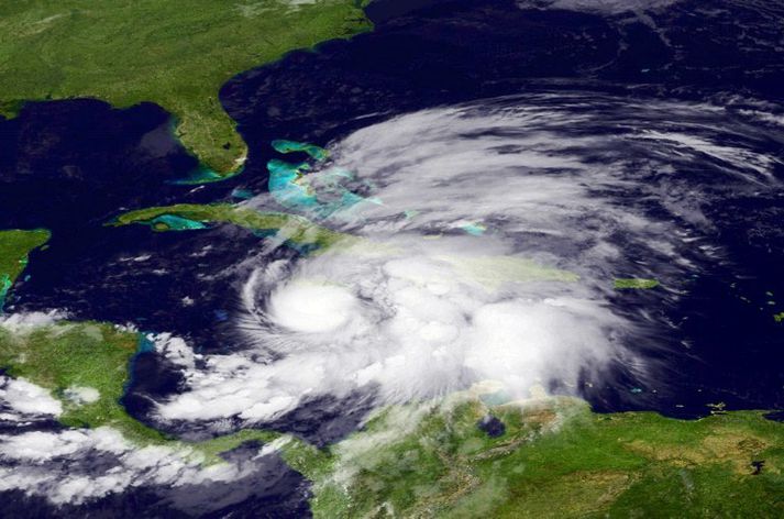 Fellibylurinn Sandy.
