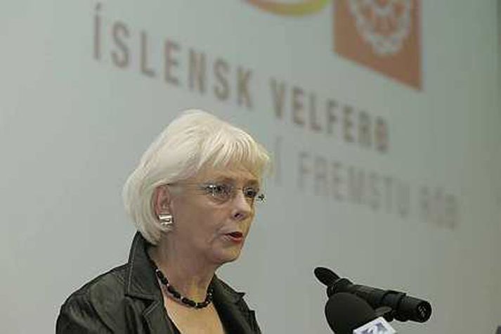 Jóhanna Sigurðardóttir vill efla stuðning við langveik börn.