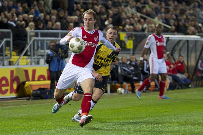 Eriksen í leik með Ajax.