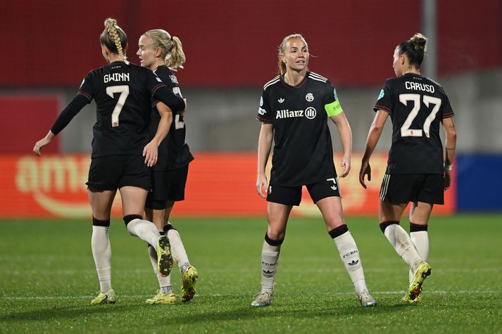 Glódís í leik kvöldsins