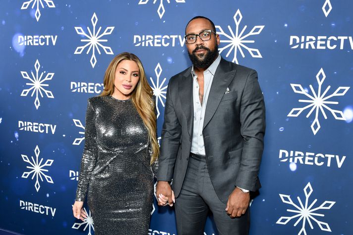 Larsa Pippen og Marcus Jordan á meðan allt lék í lyndi.