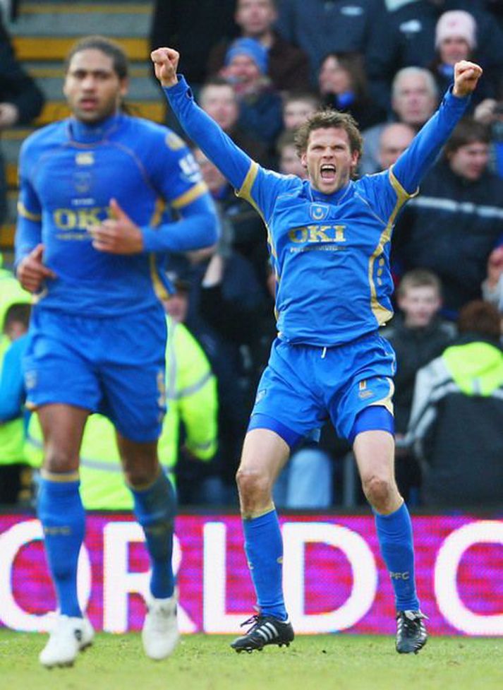 Hermann Hreiðarsson er meðal leikmanna Portsmouth.
