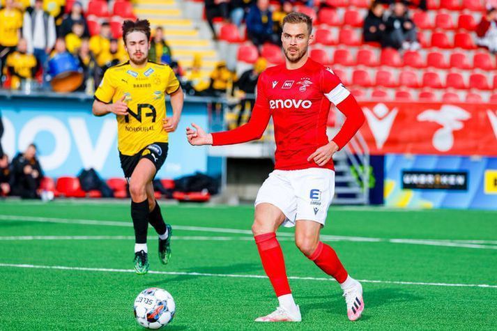 Hólmar Örn Eyjólfsson, fyrirliði Vals.