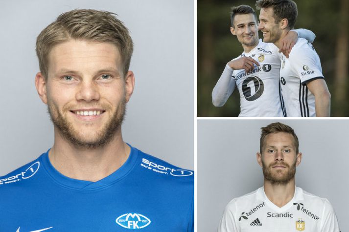 Björn Bergmann Sigurðarson og Matthías Vilhjálmsson.