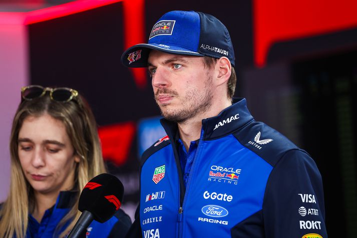 Max Verstappen er allt annað en hrifinn af blaðamanni The Guardian