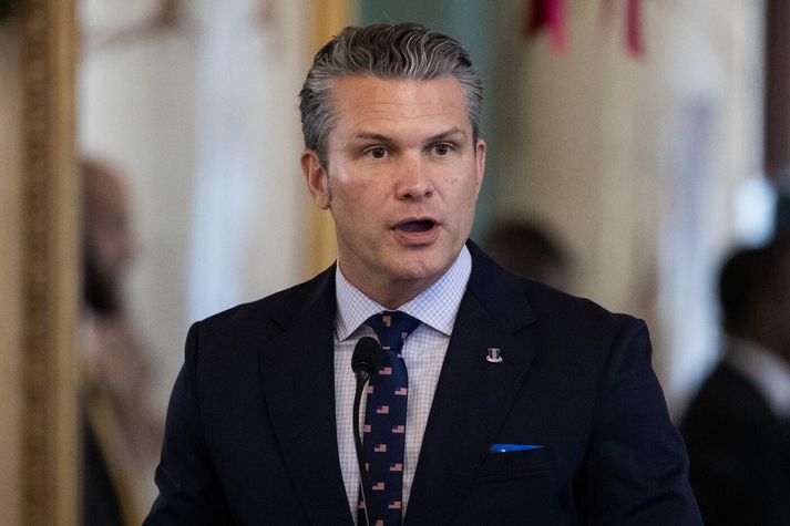 Pete Hegseth, varnarmálaráðherra Bandaríkjanna.