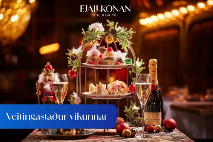 Fjall­konan er komin í jóla­skap