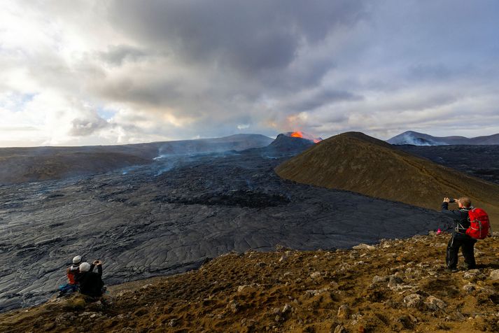 Veðurstofan vaktar sprungumyndun á hinum svokallaða Gónhóli.