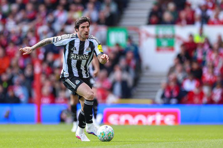 Sandro Tonali lék 110 leiki fyrir Newcastle United og skoraði tíu mörk.