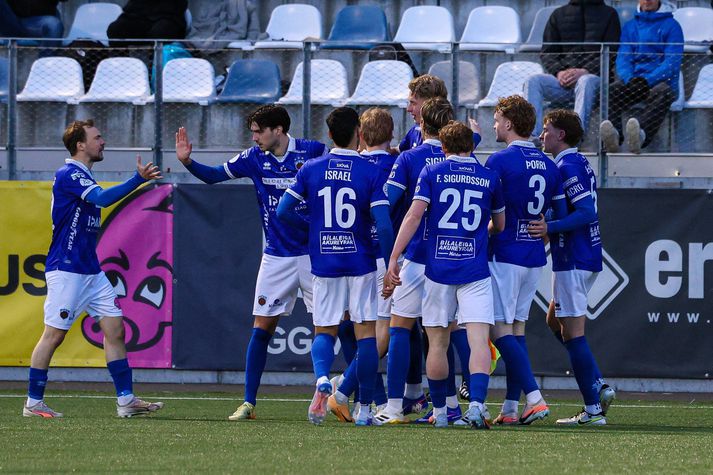 Framarar náðu stigi í lokin.