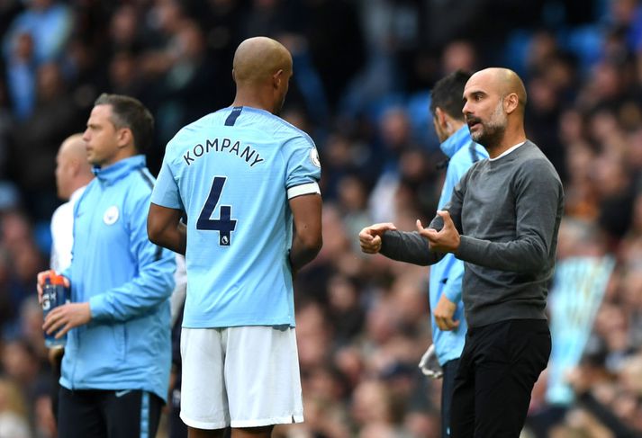 Pep elskar Kompany.